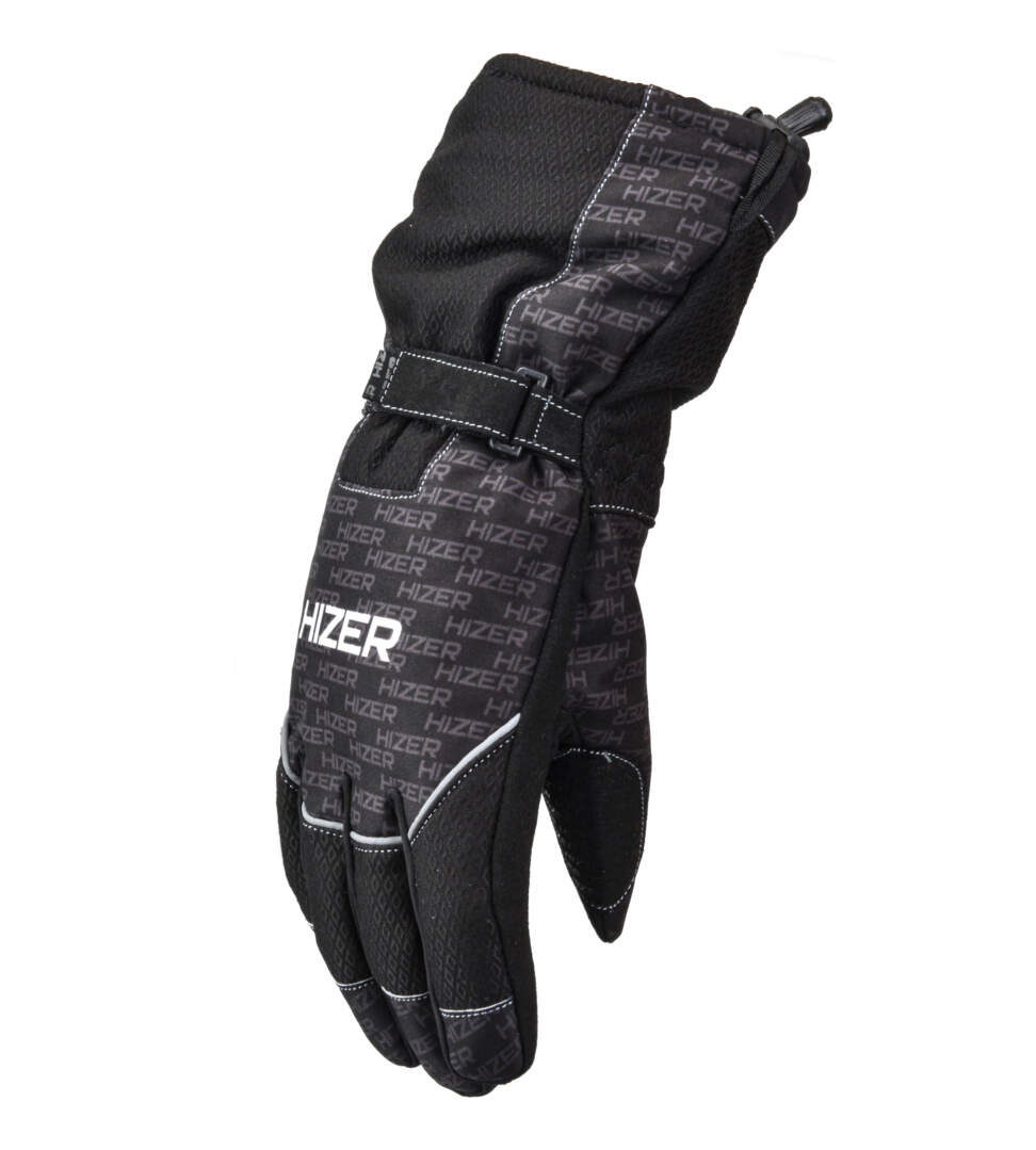 Перчатки для снегохода HIZER №2 black (XXL)